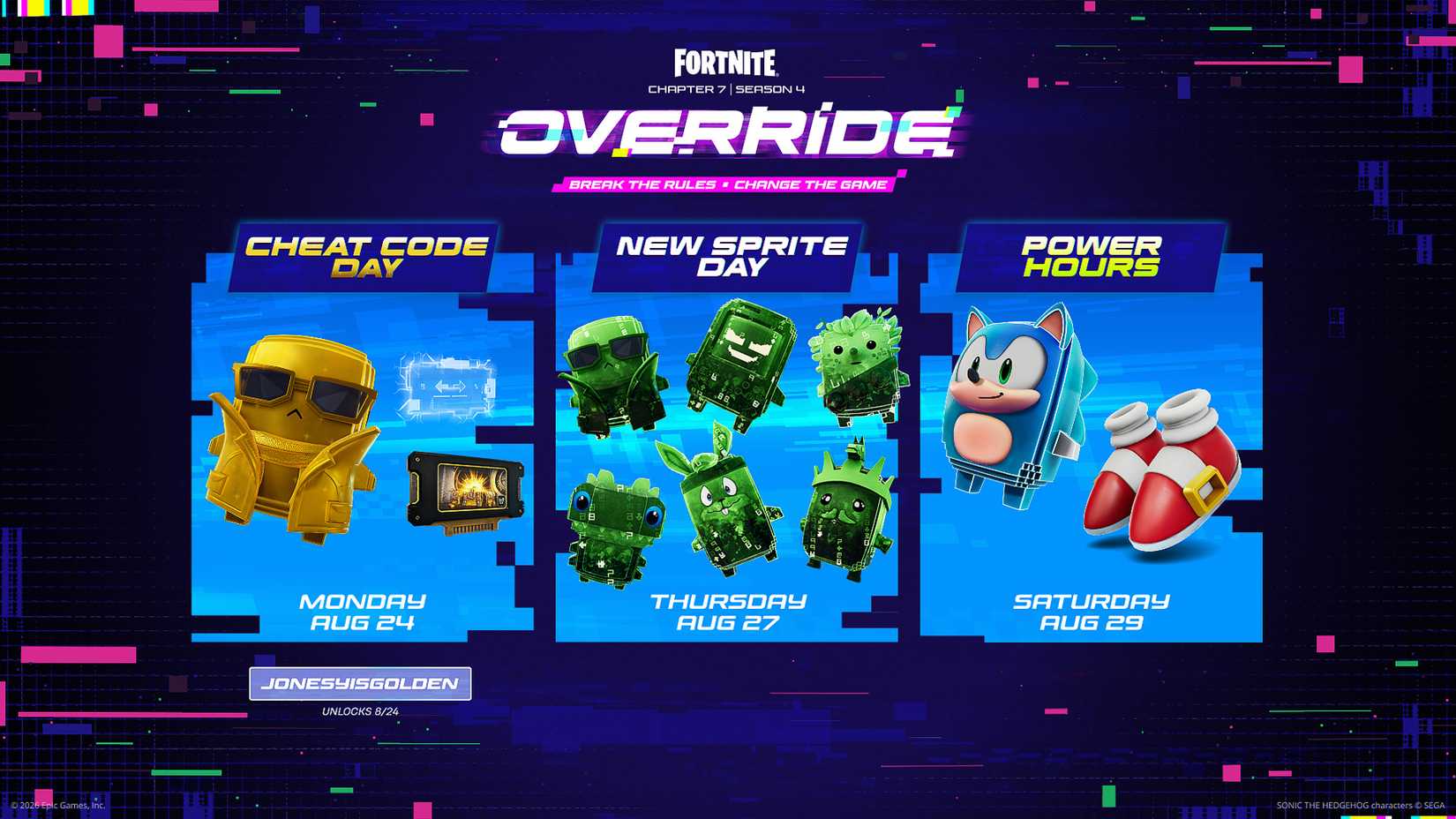 Cheat Code Days - Fortnite