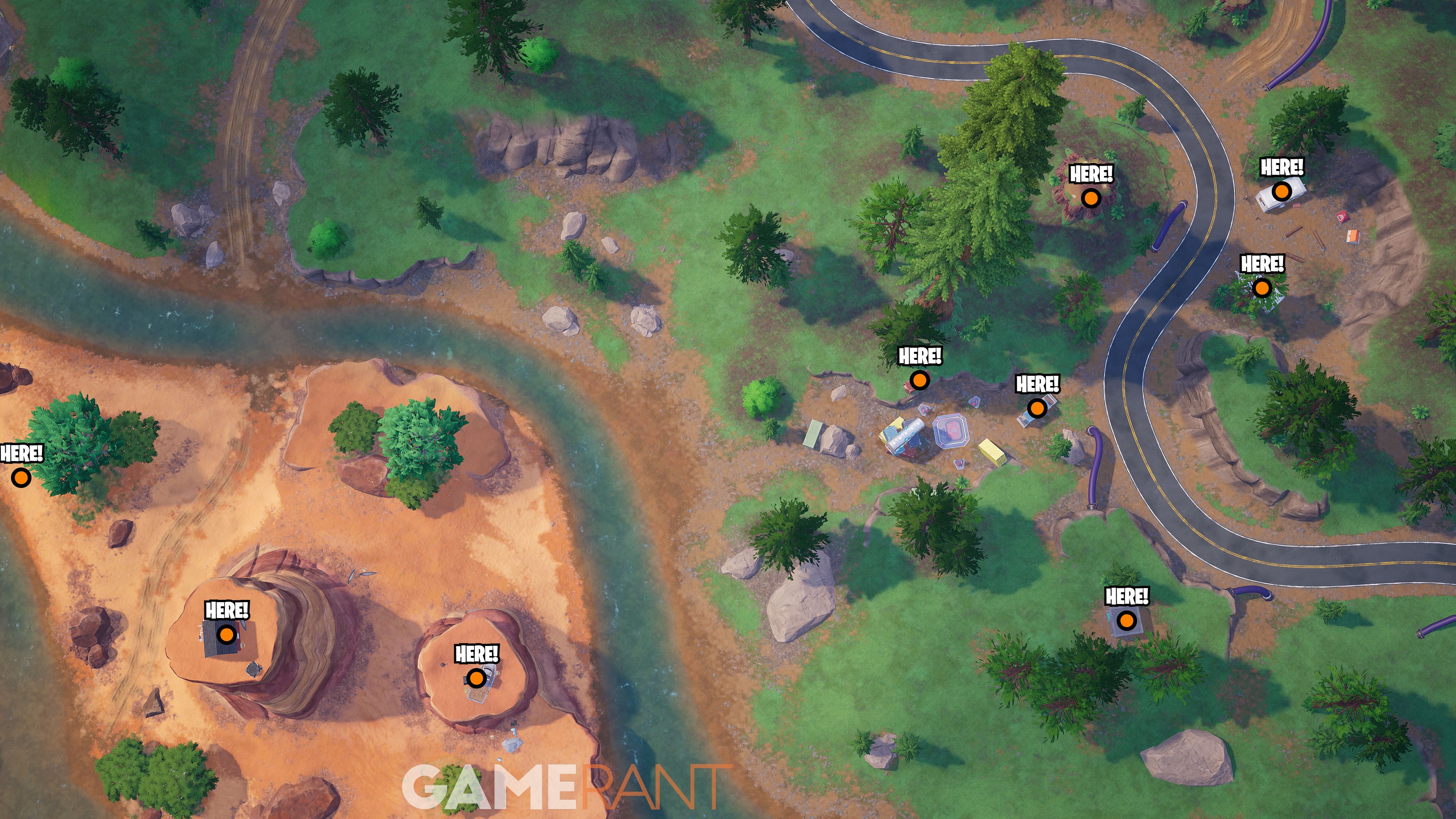 Cheat Codes at Ol' Stumpy - Fortnite