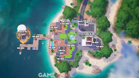 Cheat Codes Cluster Coast - Fortnite