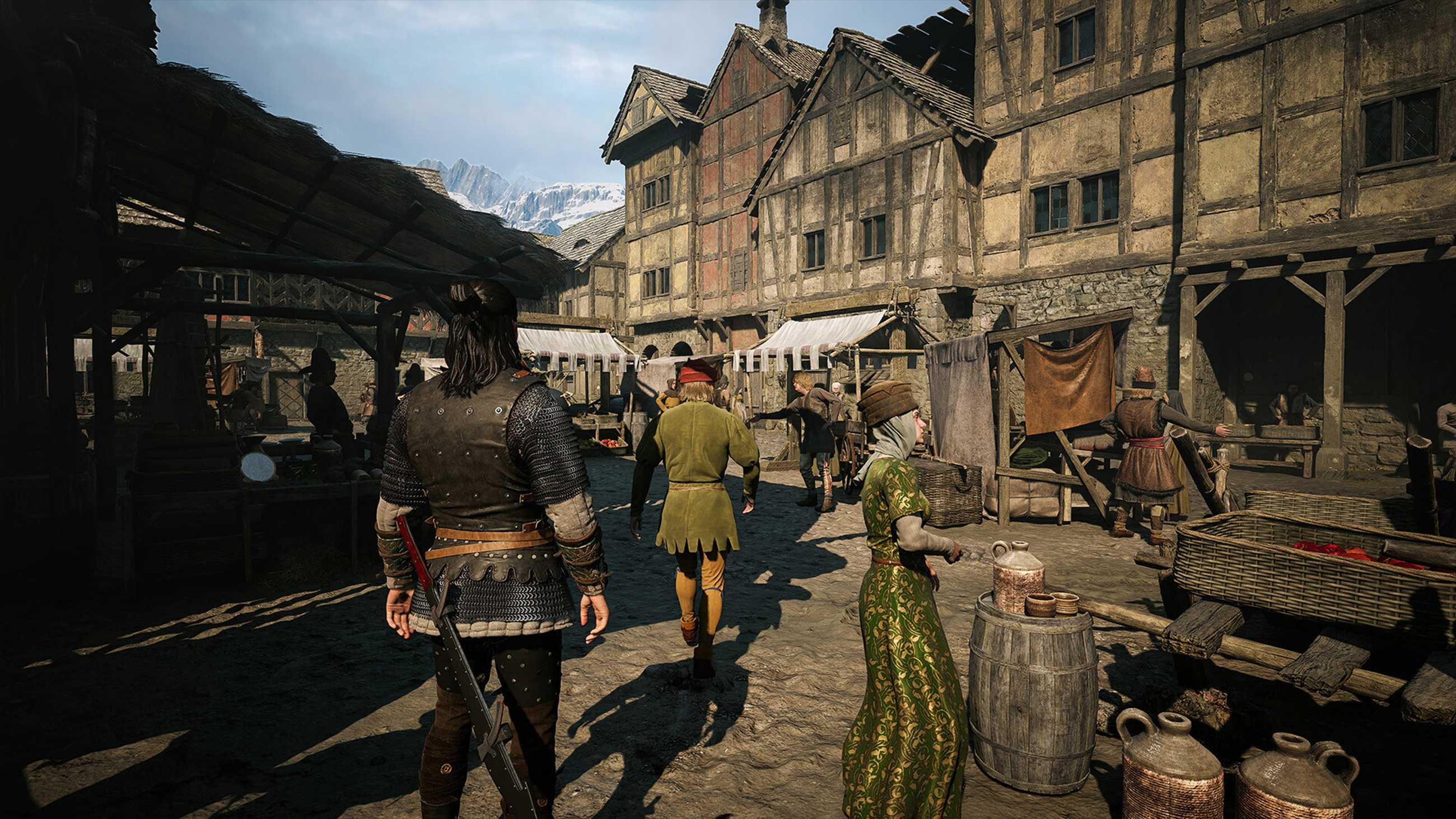 Coen in the city in The Blood of Dawnwalker
