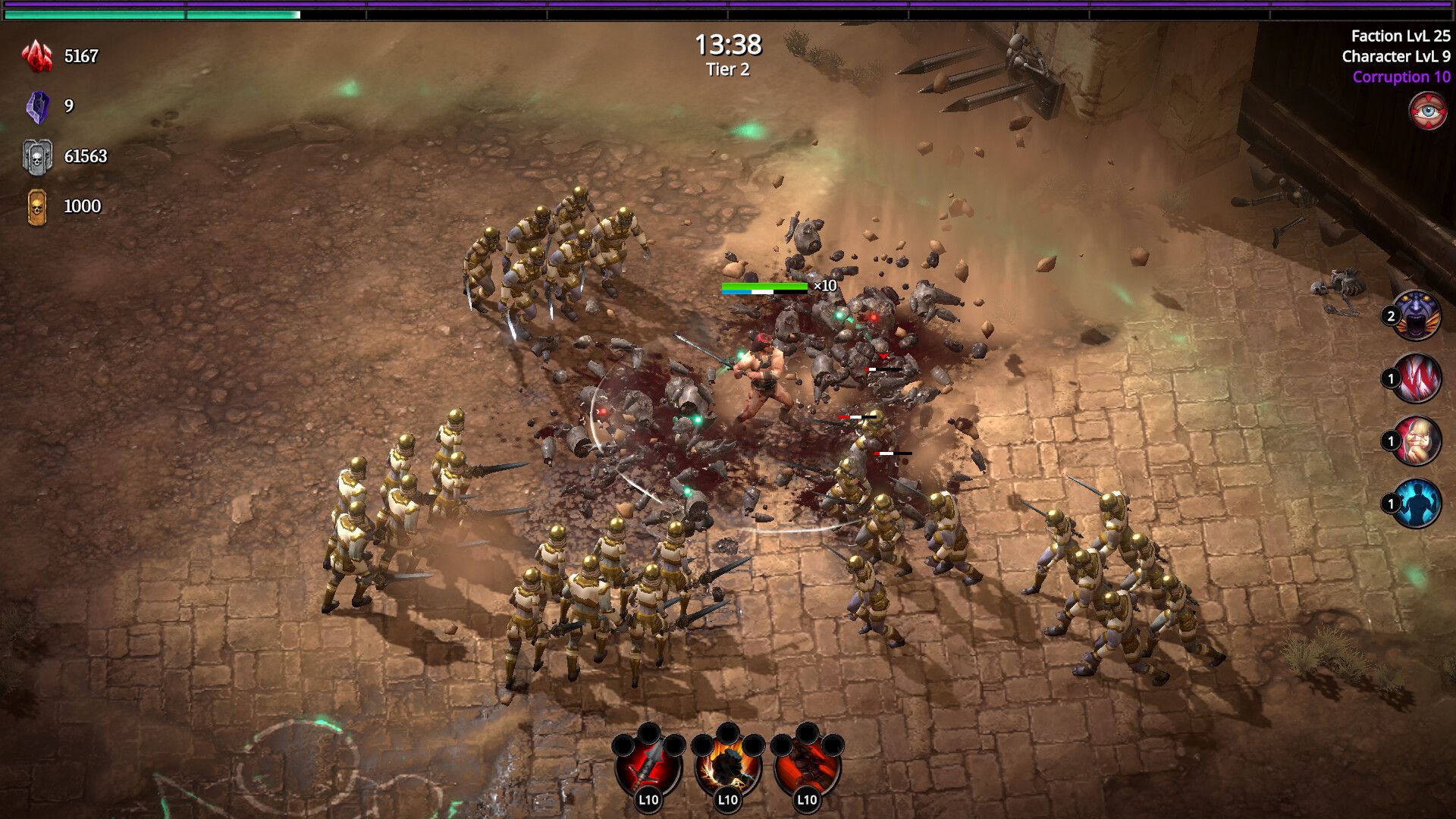 Conquest Dark Press Screen 2