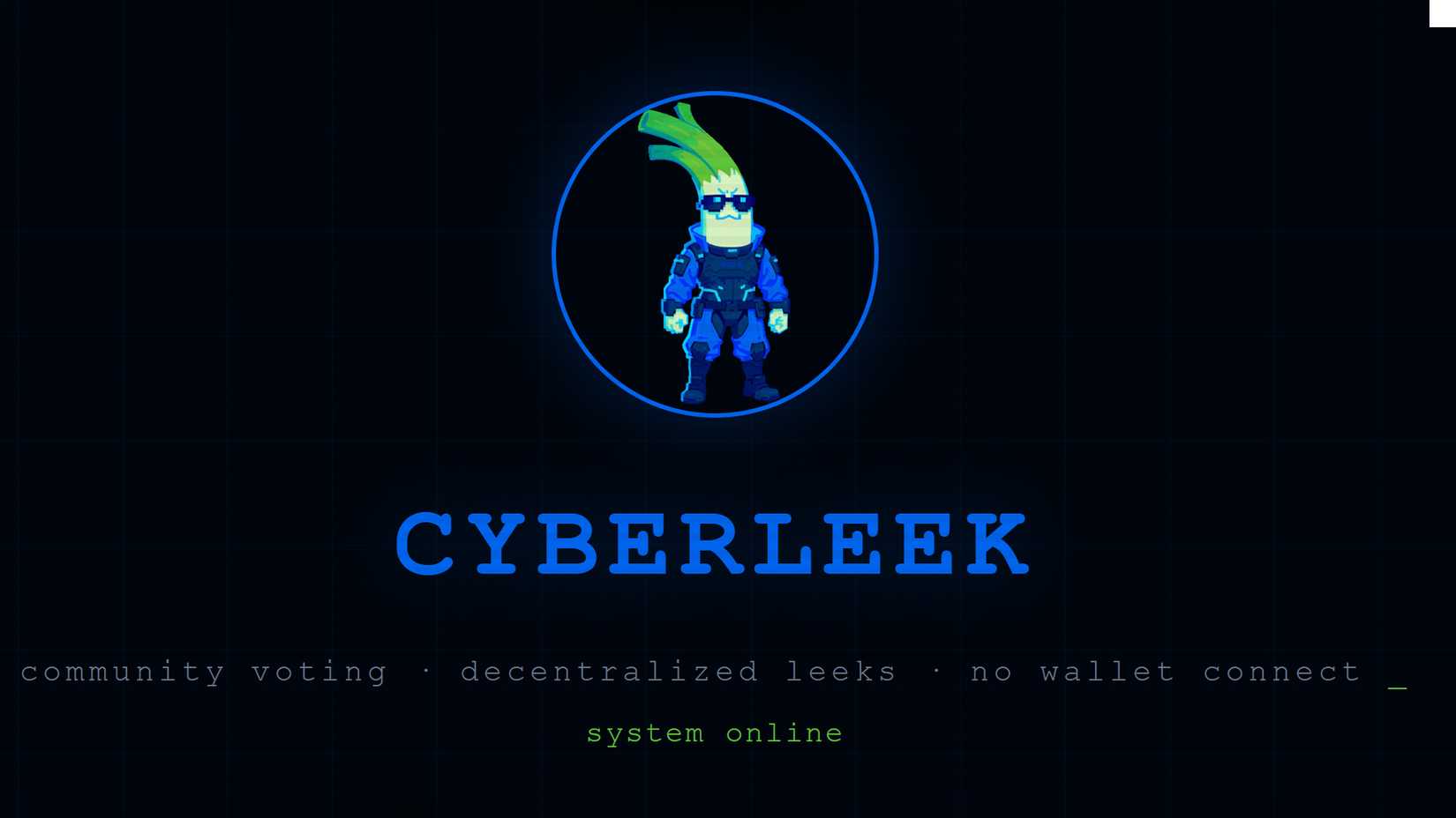 وێنەی شاشەی ماڵپەڕی ئۆنلاین سیستەمی Cyberleek