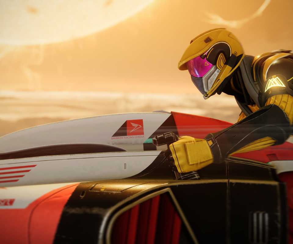 A screenshot of Destiny 2's Sparrow Racing League
