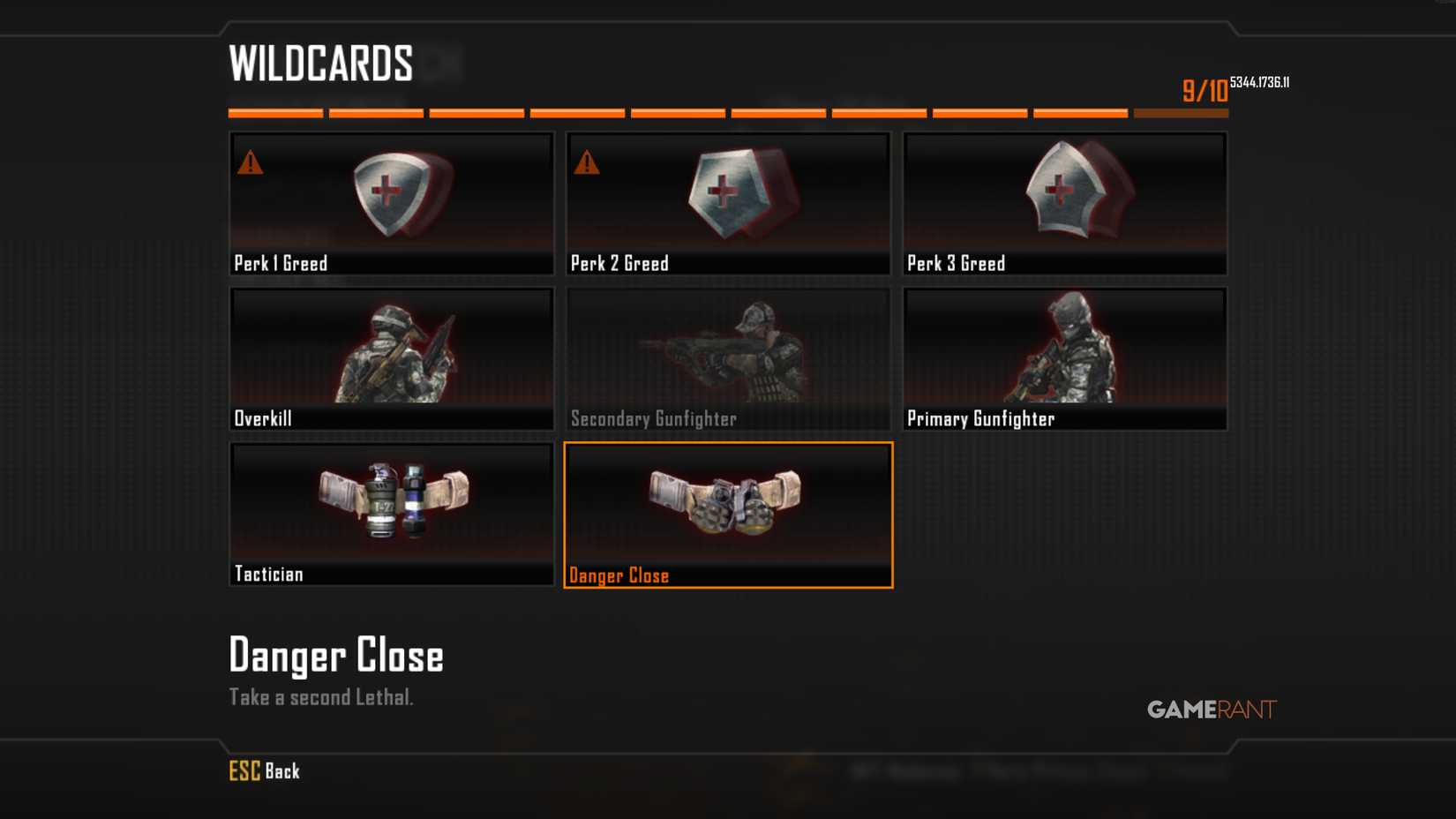 Danger Close Wildcard - Black Ops 2