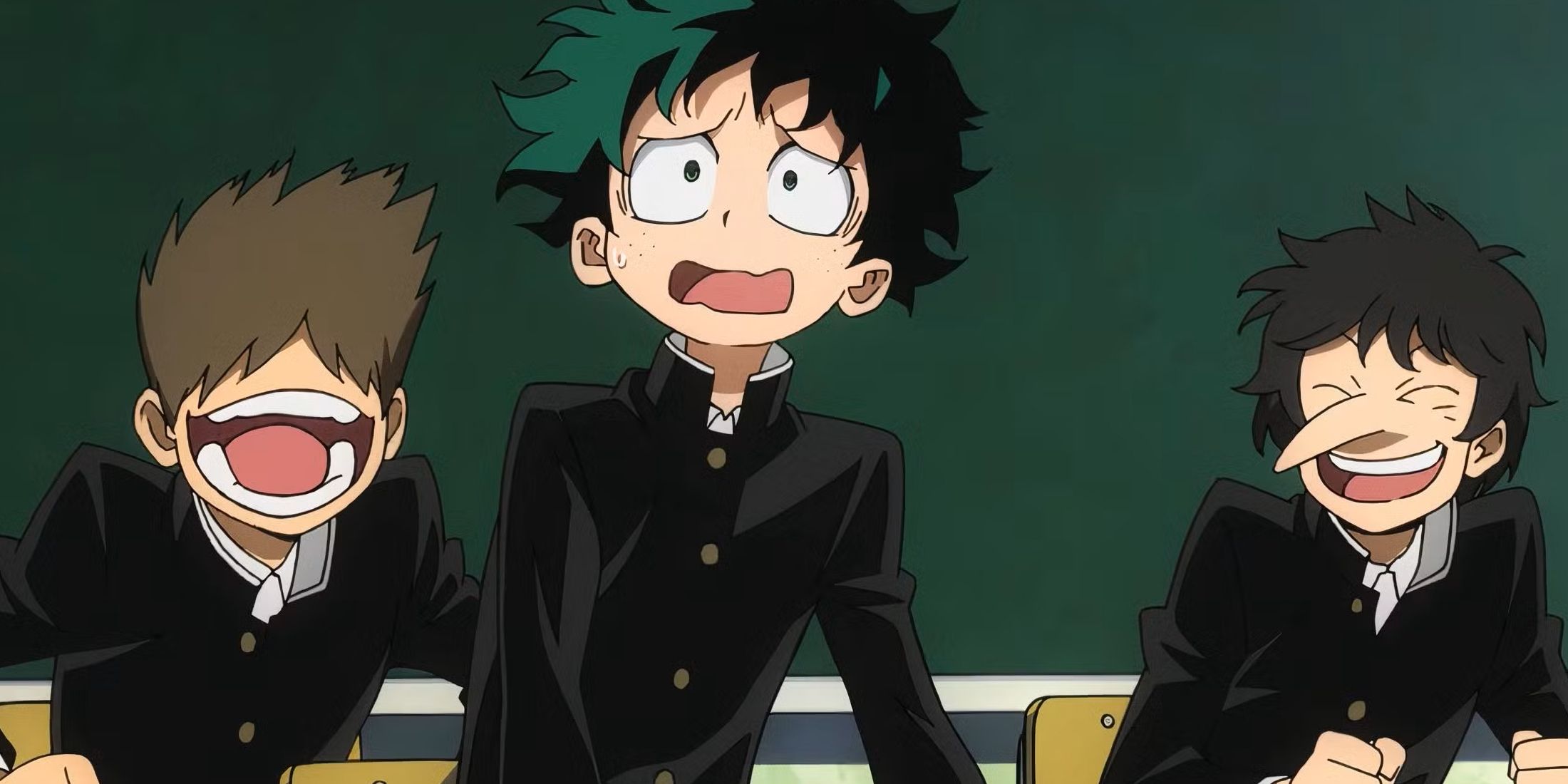 Deku is mocked for being Quirkless