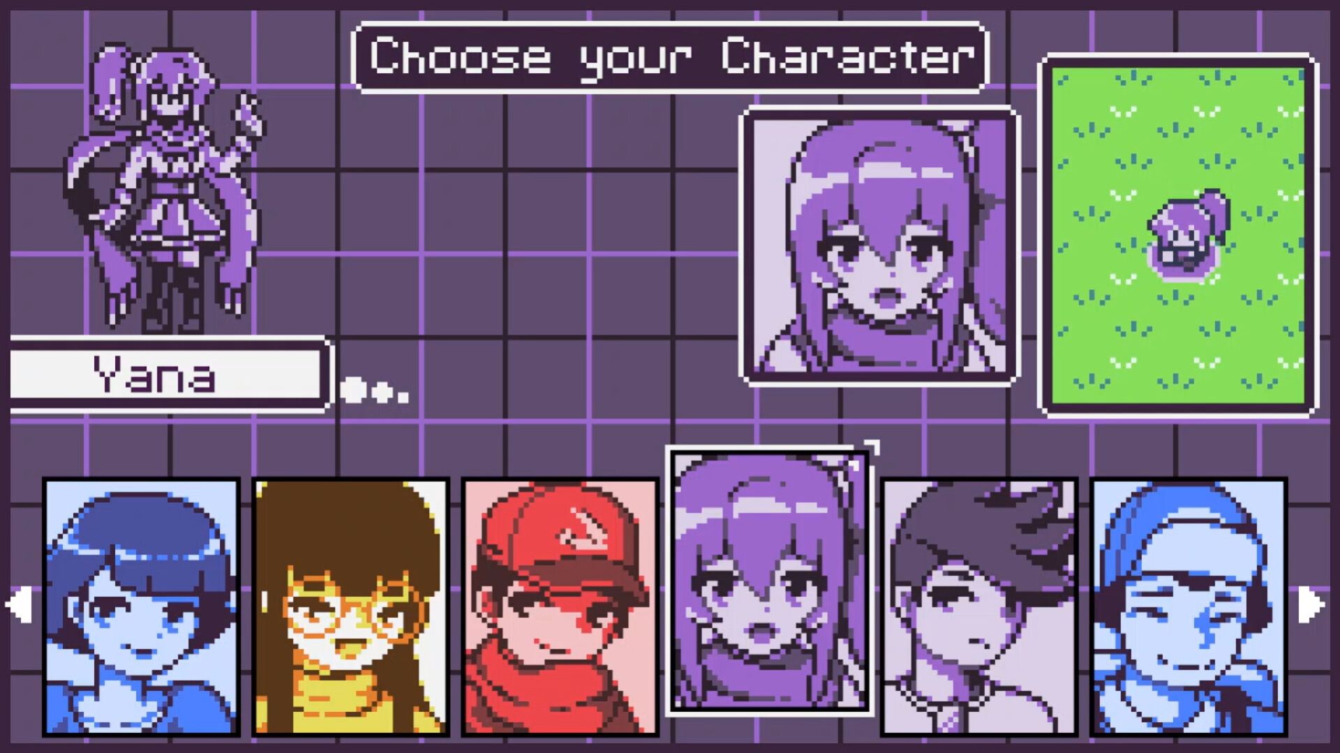 playable characters in dokimon quest.