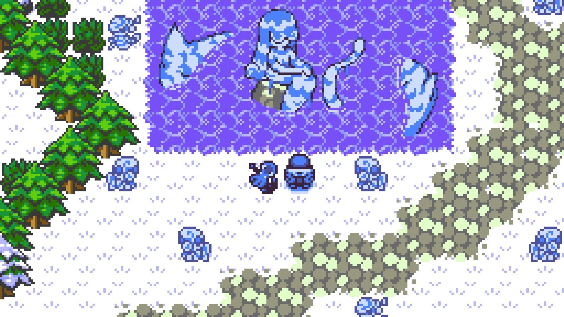 a lake monster in dokimon quest.