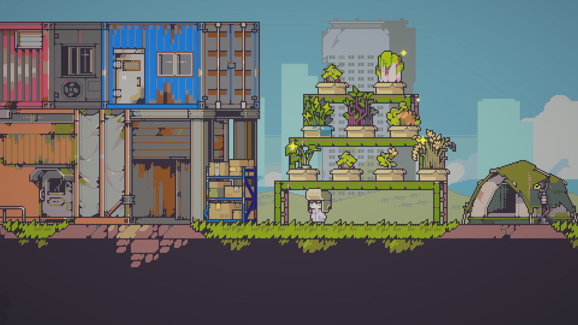 a vertical farm in doloc town.