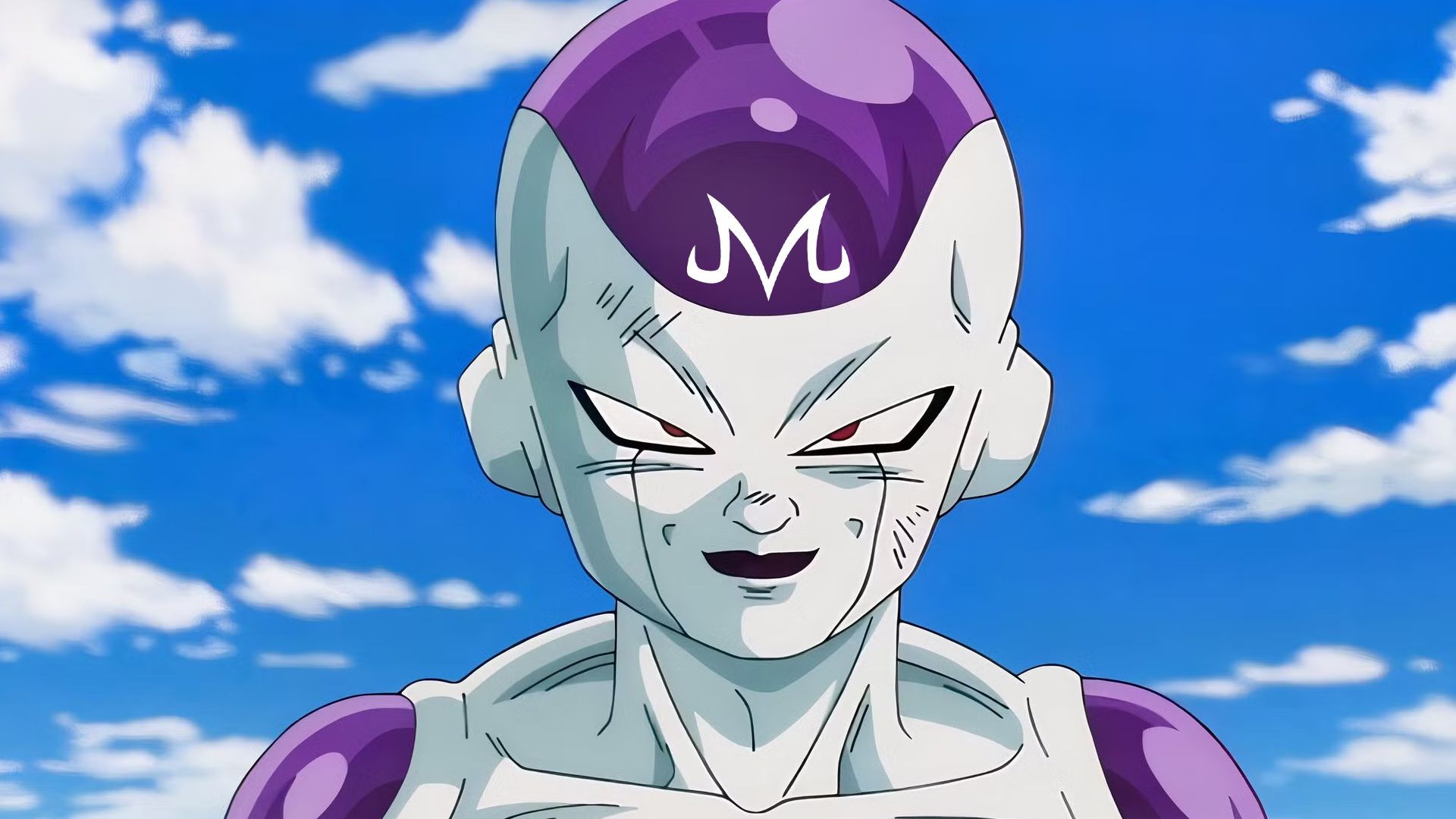 dragon ball frieza with majin symbol