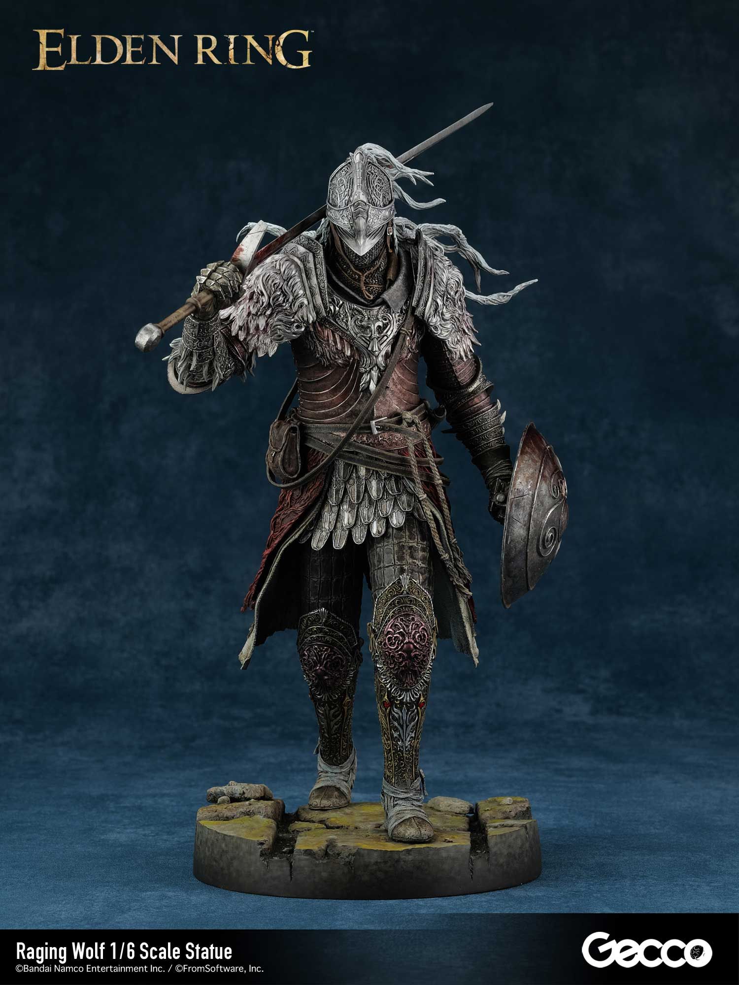 Elden Ring Raging Wolf Statue 1