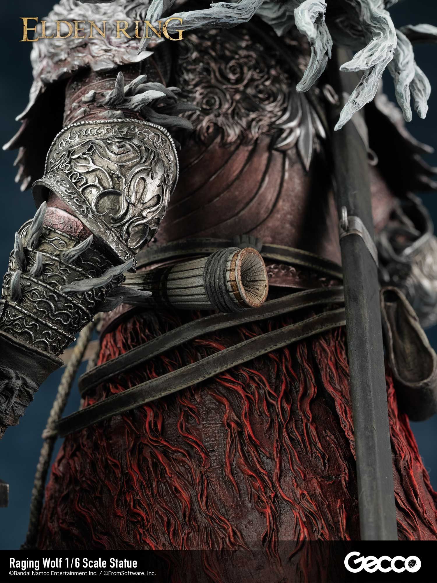 Elden Ring Raging Wolf Statue 2
