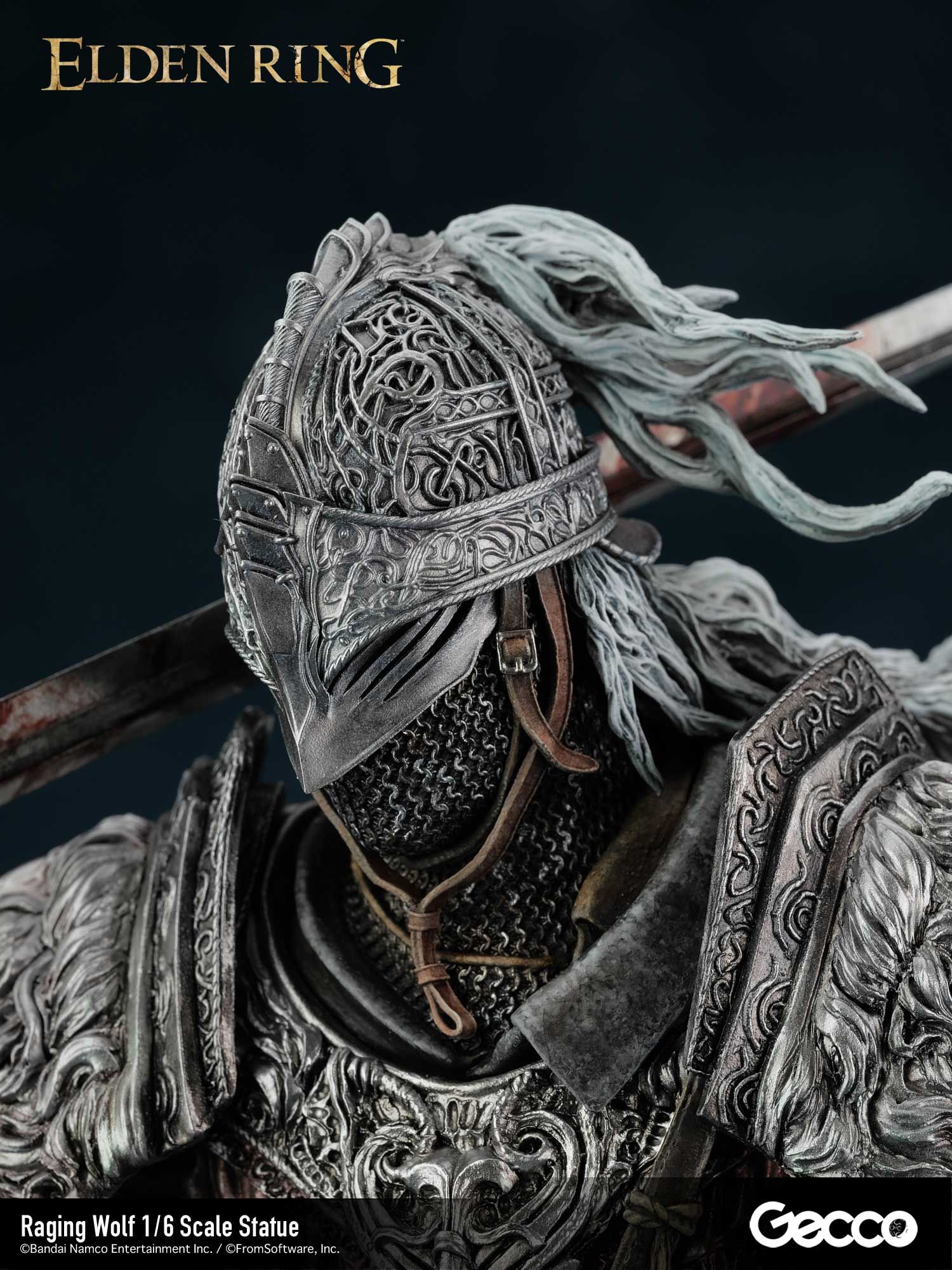 Elden Ring Raging Wolf Statue 3