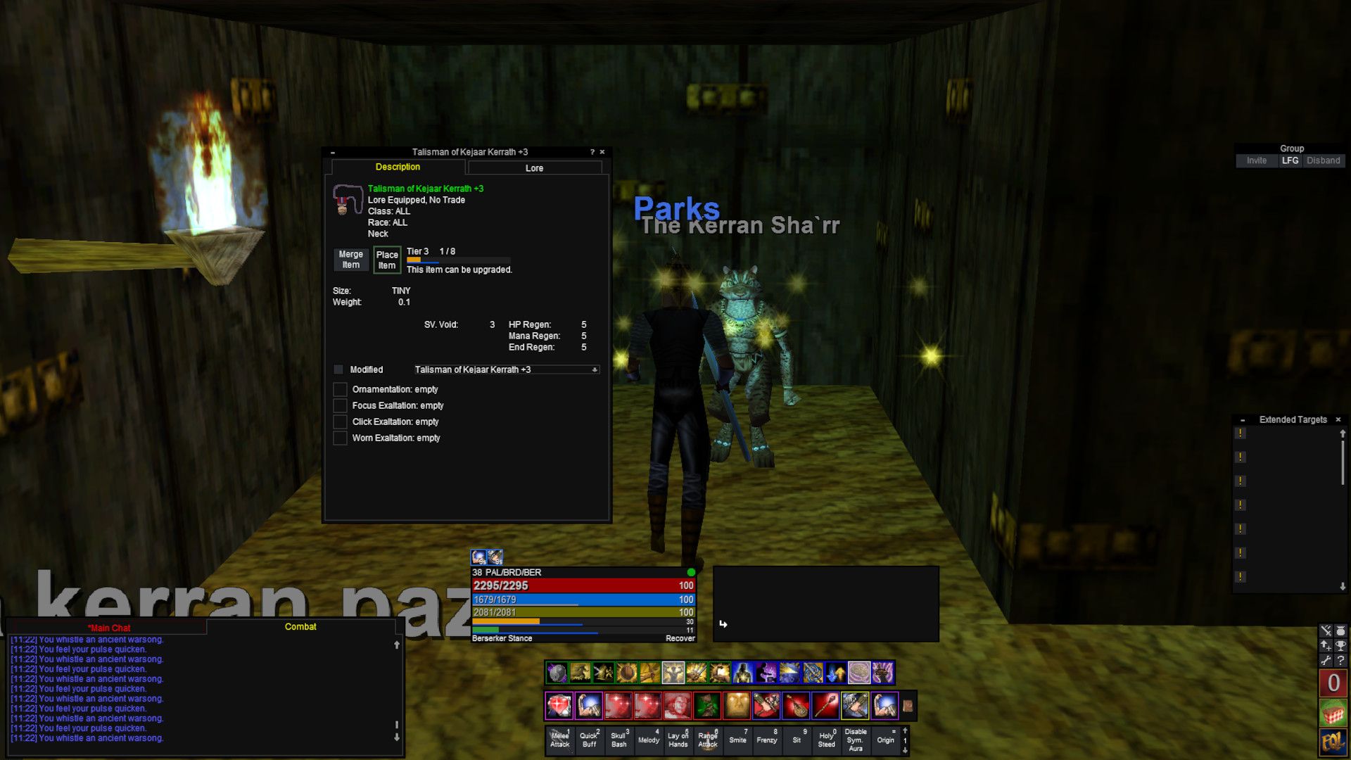 EQ Legends Kerran Necklace Quest Guide
