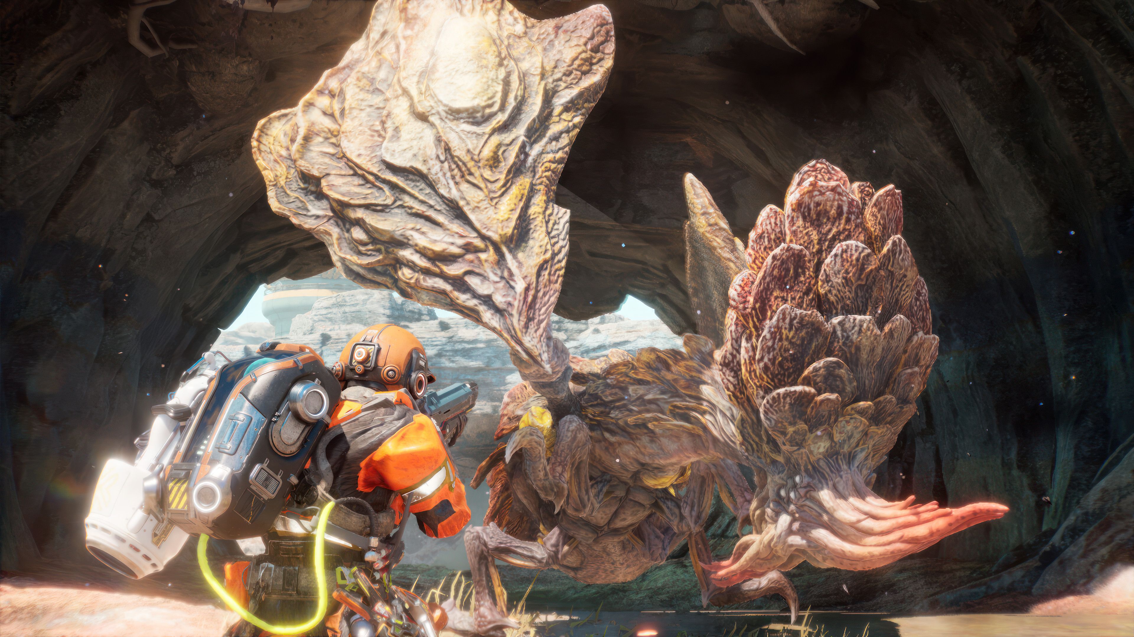Exterminauts Screenshot showing alien combat