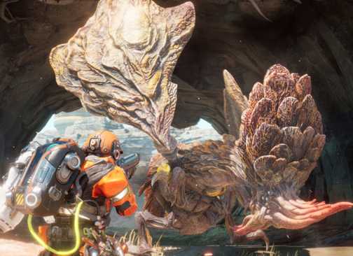 Game Baru di Steam Ini Adalah Gabungan Helldivers 2 dan Warhammer 40K 6 Exterminauts Screenshot showing alien combat