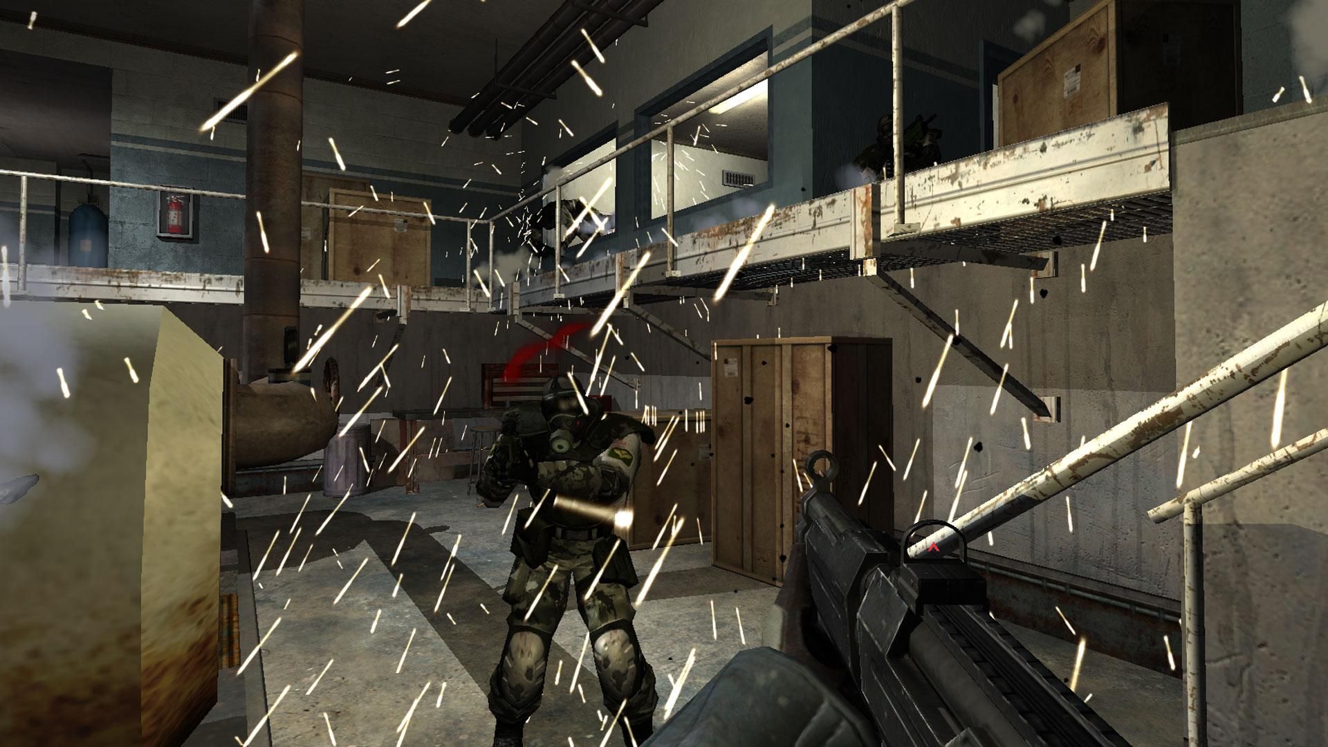 f.e.a.r. warehouse fight