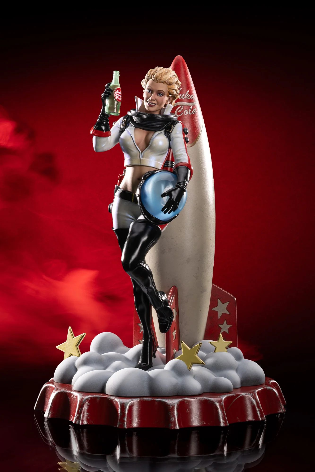 Fallout Nuka-Girl Rocketsuit Statue