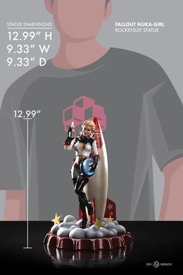 Fallout Nuka-Girl Rocketsuit Statue 4