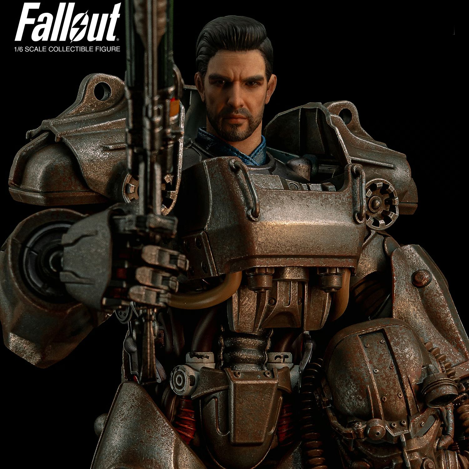 Fallout T-60 Rust پاوەر ئارمۆر ThreeZero 2