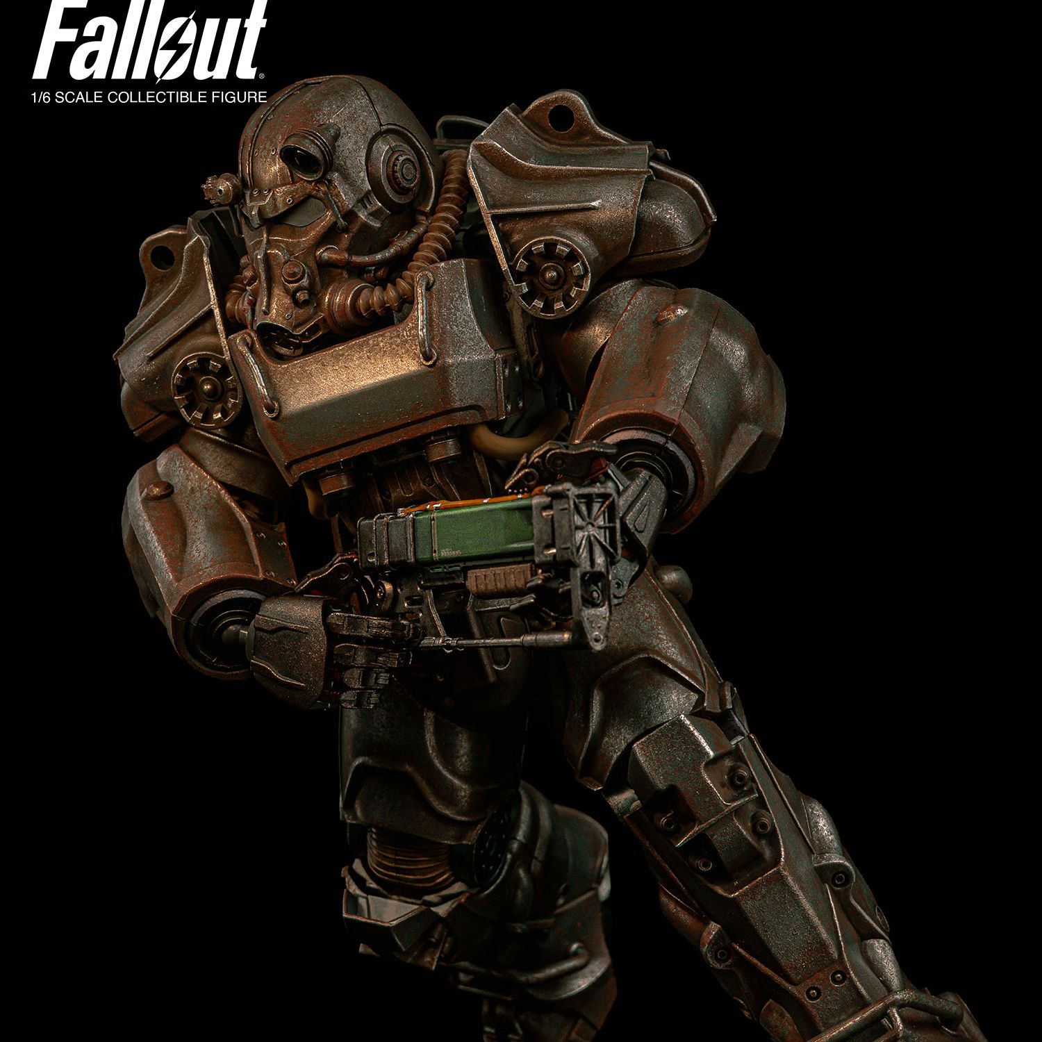 Fallout T-60 Rust پاوەر ئارمۆر ThreeZero 3