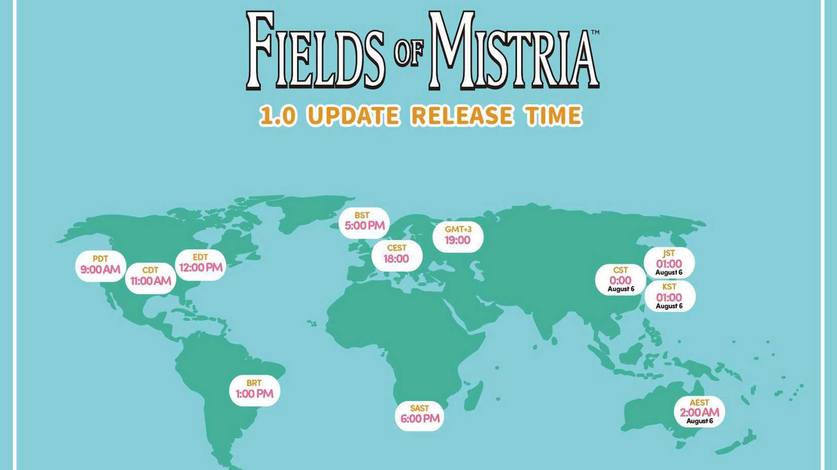 Fields of Mistria Release Date, Time, and Countdown