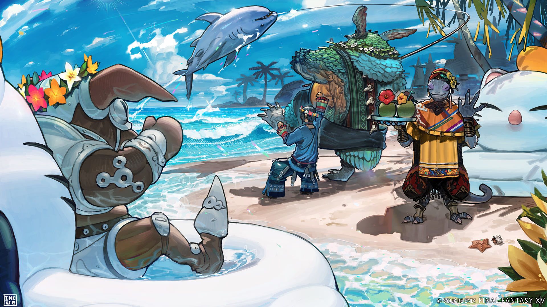 Final Fantasy 14 Moonfire Faire 2026 Key Art
