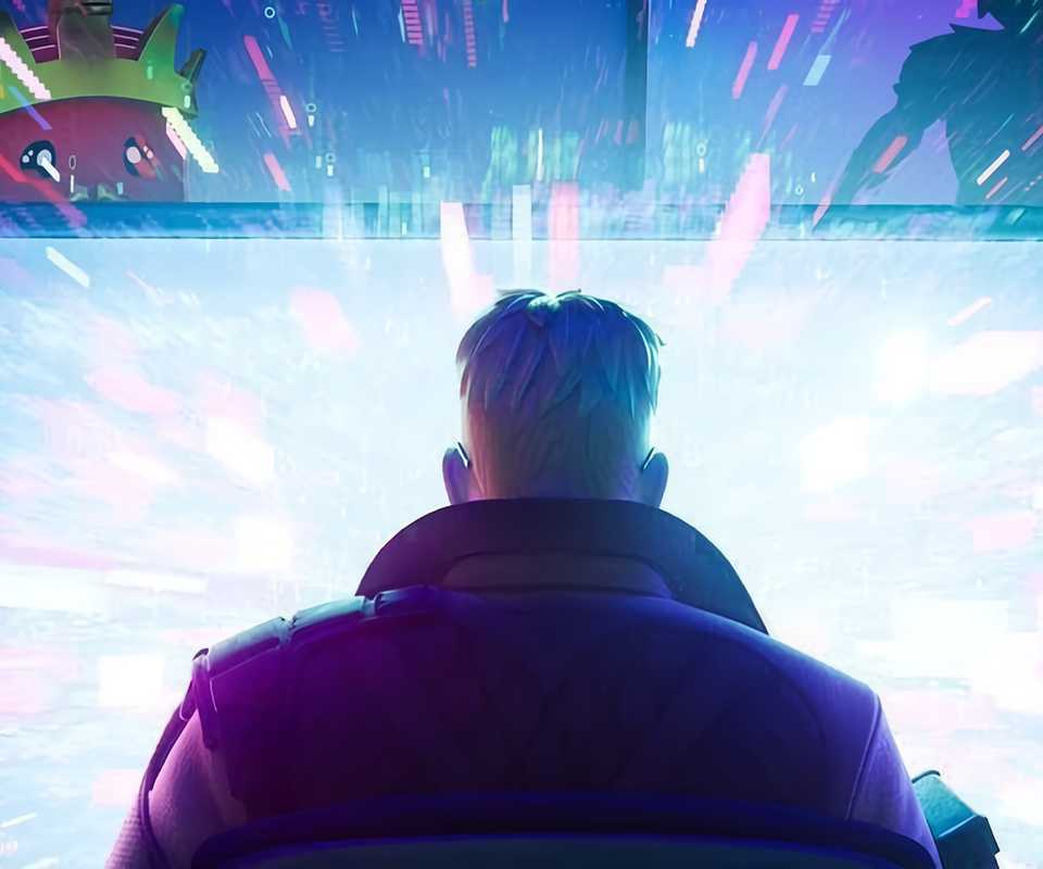 A key visual for Fortnite's Chapter 7 Season 4, Override