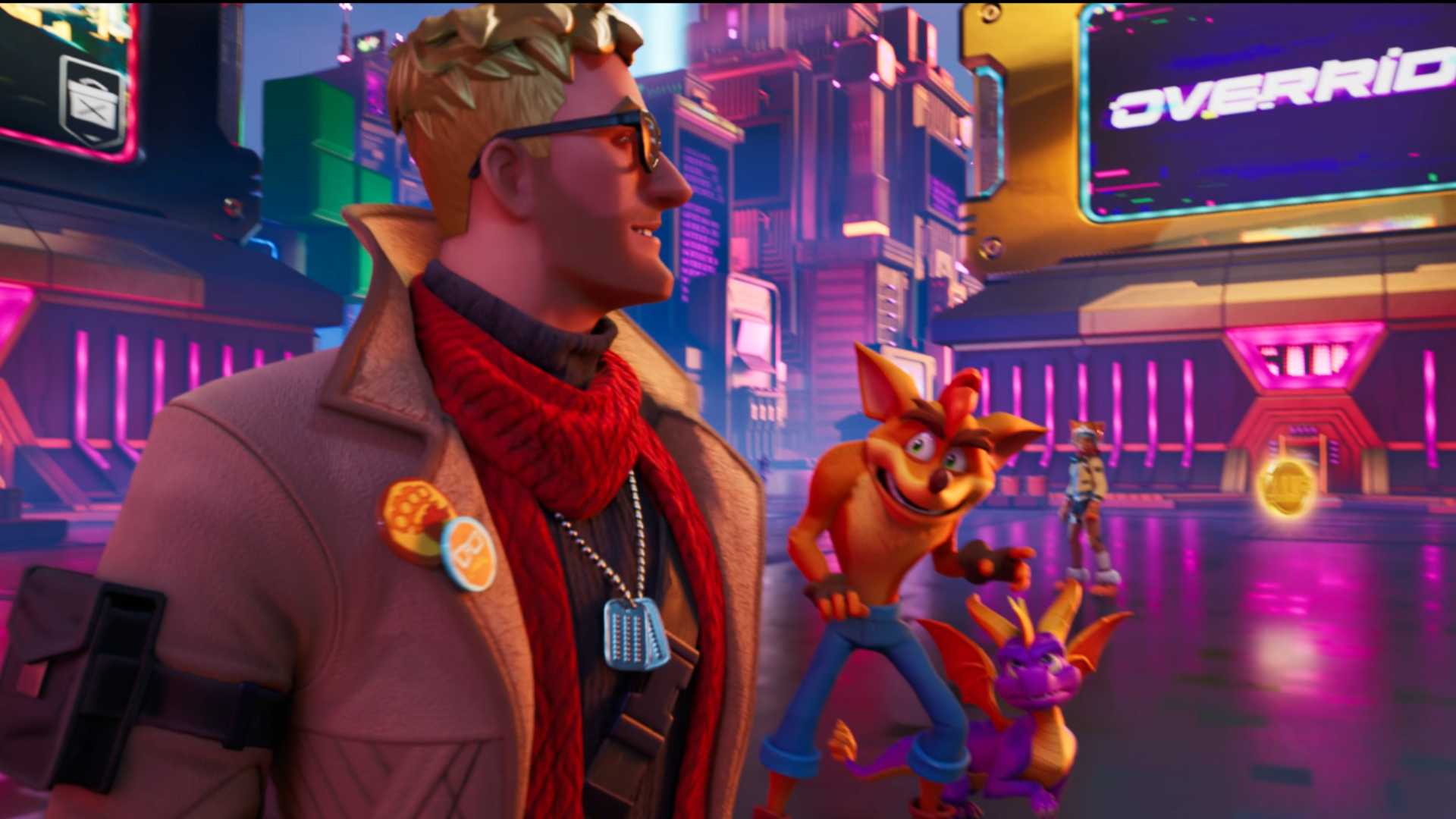 Fortnite Crash Bandicoot Spyro the Dragon