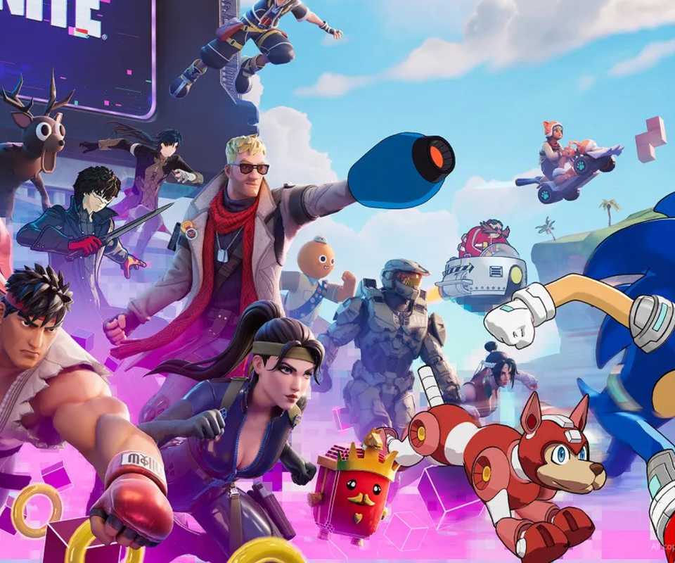 Fortnite Override Key Art