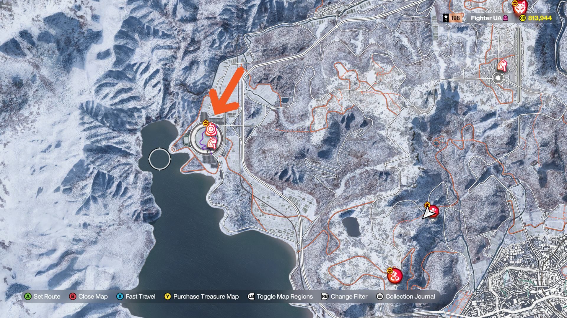 Forza Horizon 6 Edamame Time Attack Track Map Location 2