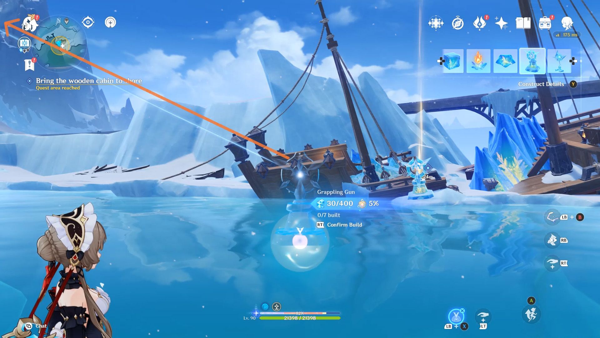 Bring The Wooden Cabin To Shore Guide In Ever Beneath the Waves Quest ...