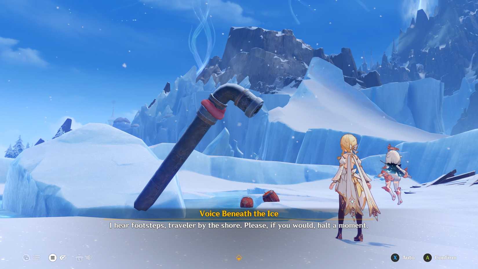 genshin-impact-ever-beneath-the-waves-quest-how-to-bring-the-wooden-cabin-to-shore - start