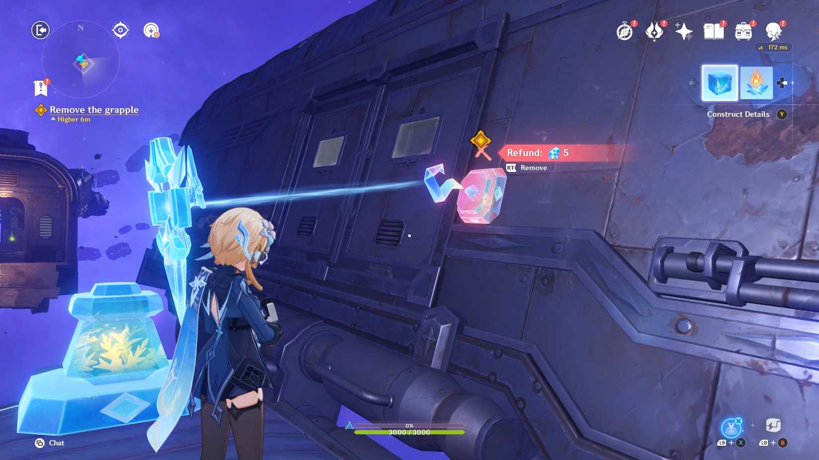 genshin-impact-how-remove-grapple-dismantle-gunfire-in-the-silent-lands-quest - remove the grapple