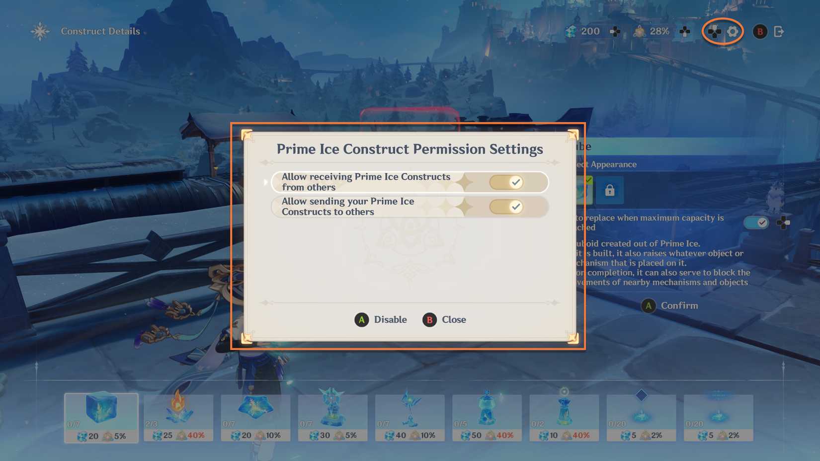 genshin-impact-how-remove-manage-prime-ice-construct-share - manage sharing feature-1
