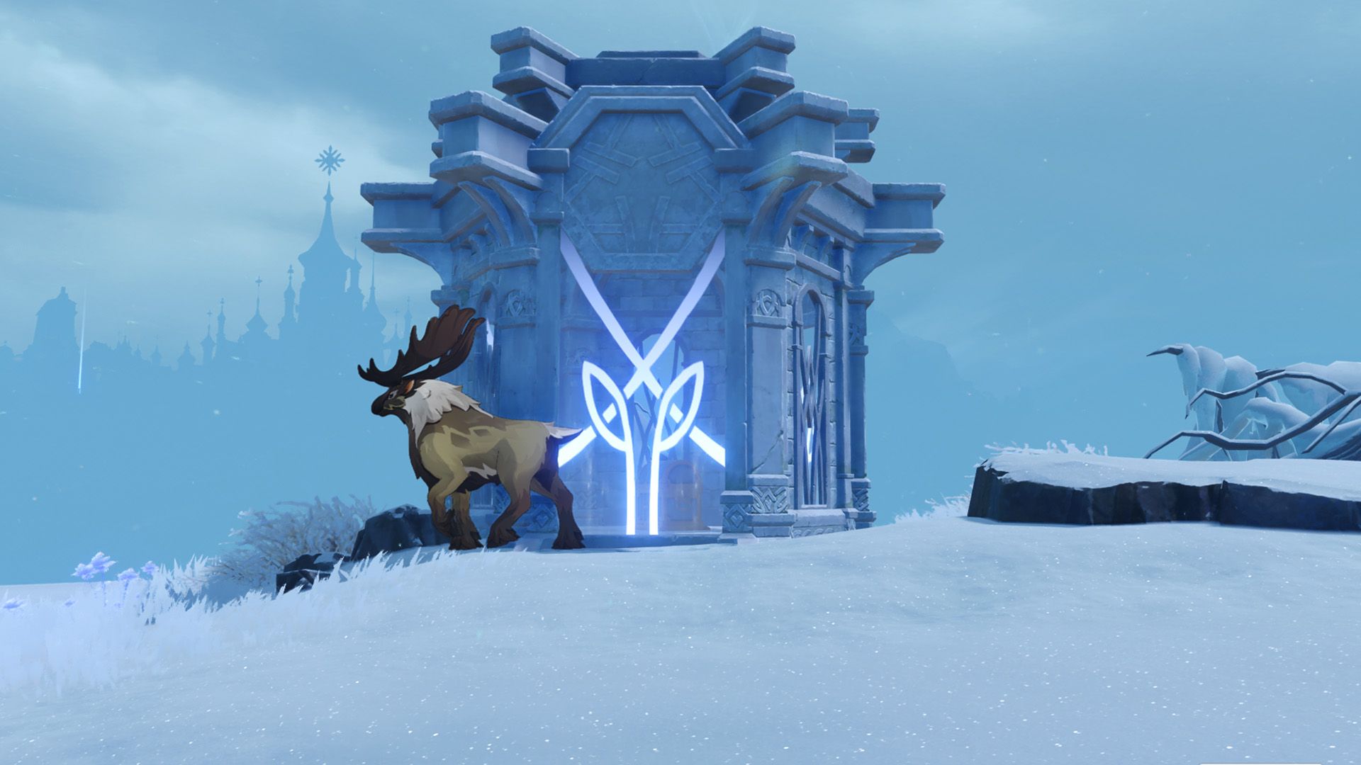 Genshin Impact Snezhnaya Shrine of Depth Location