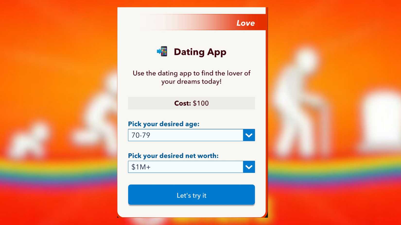 get one million for gold digger challenge bitlife