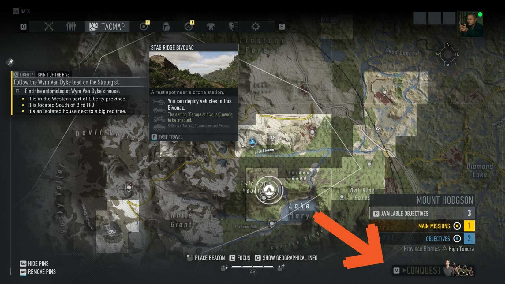 GR Breakpoint Conquest Mode toggle
