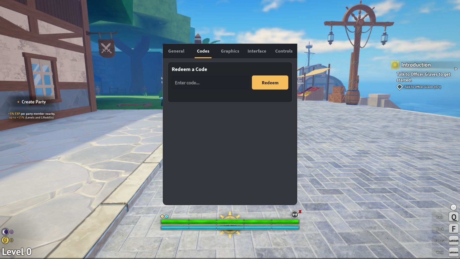 Grand Blue the codes tab