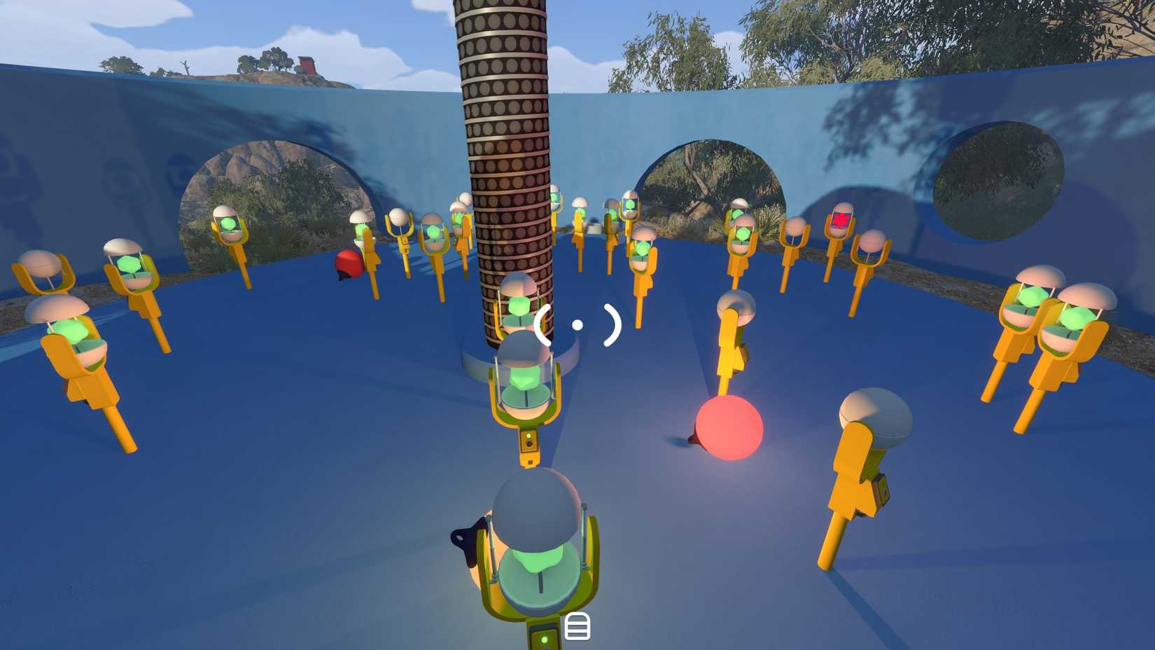 Big Walk Green Tower Solution & Unlock Chairlift (Big Sit Trophy)