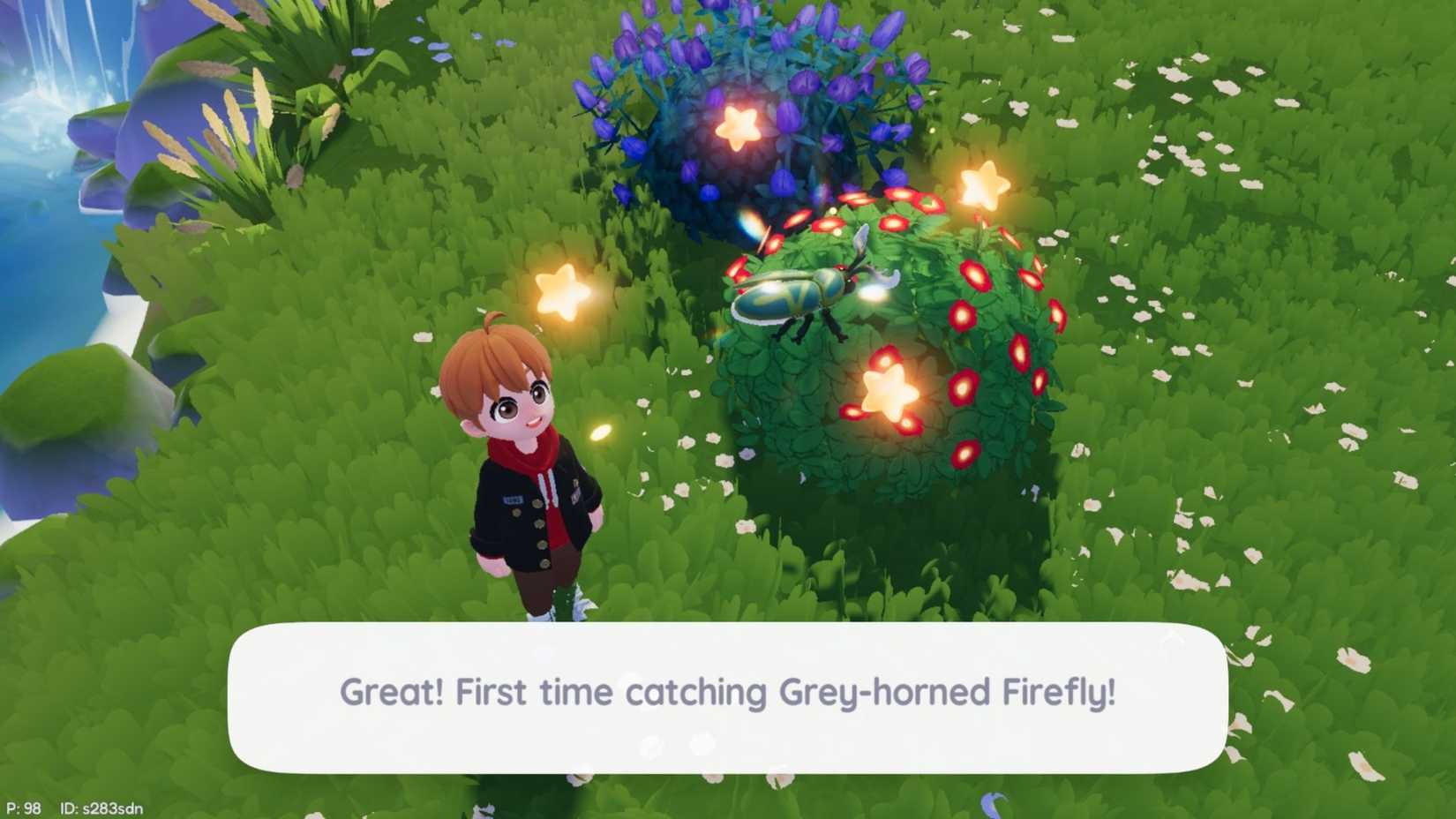 Grey Horned Firefly Heartopia