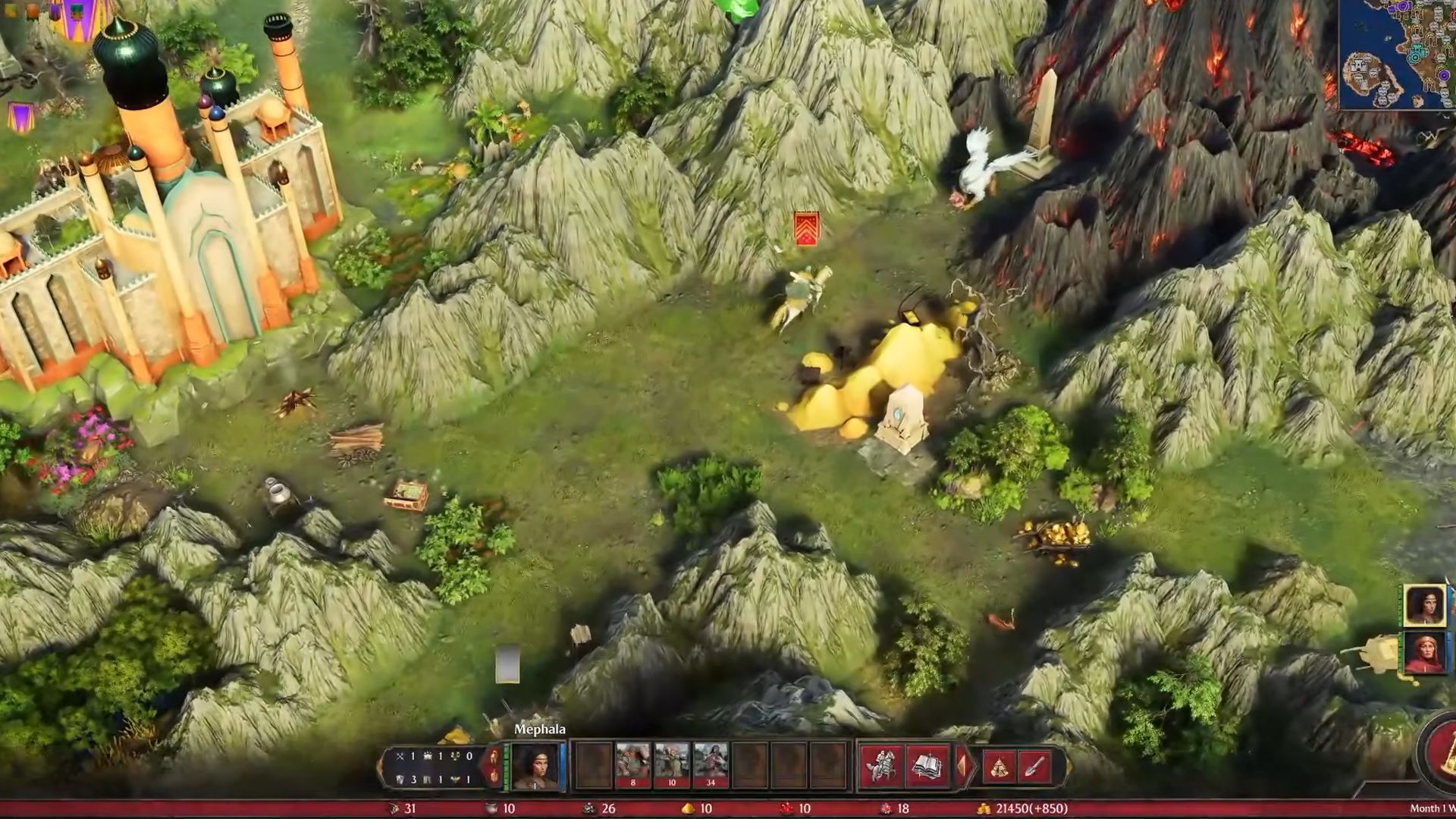 heroes of might and magic 3 remake gamescom trailer gameplay
