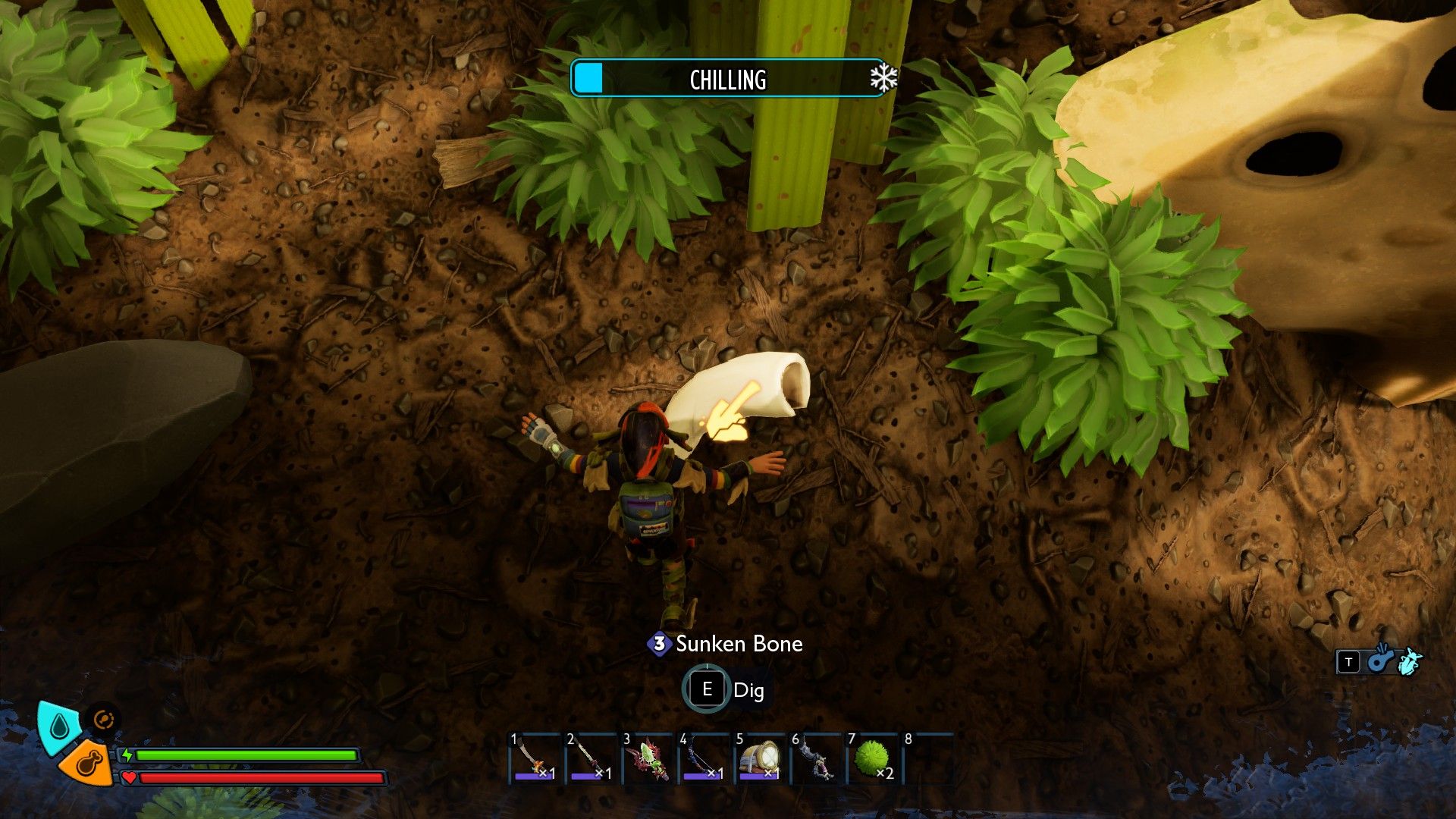 How to Find Sunken Bone in Grounded 2 Into the Abyss (2)