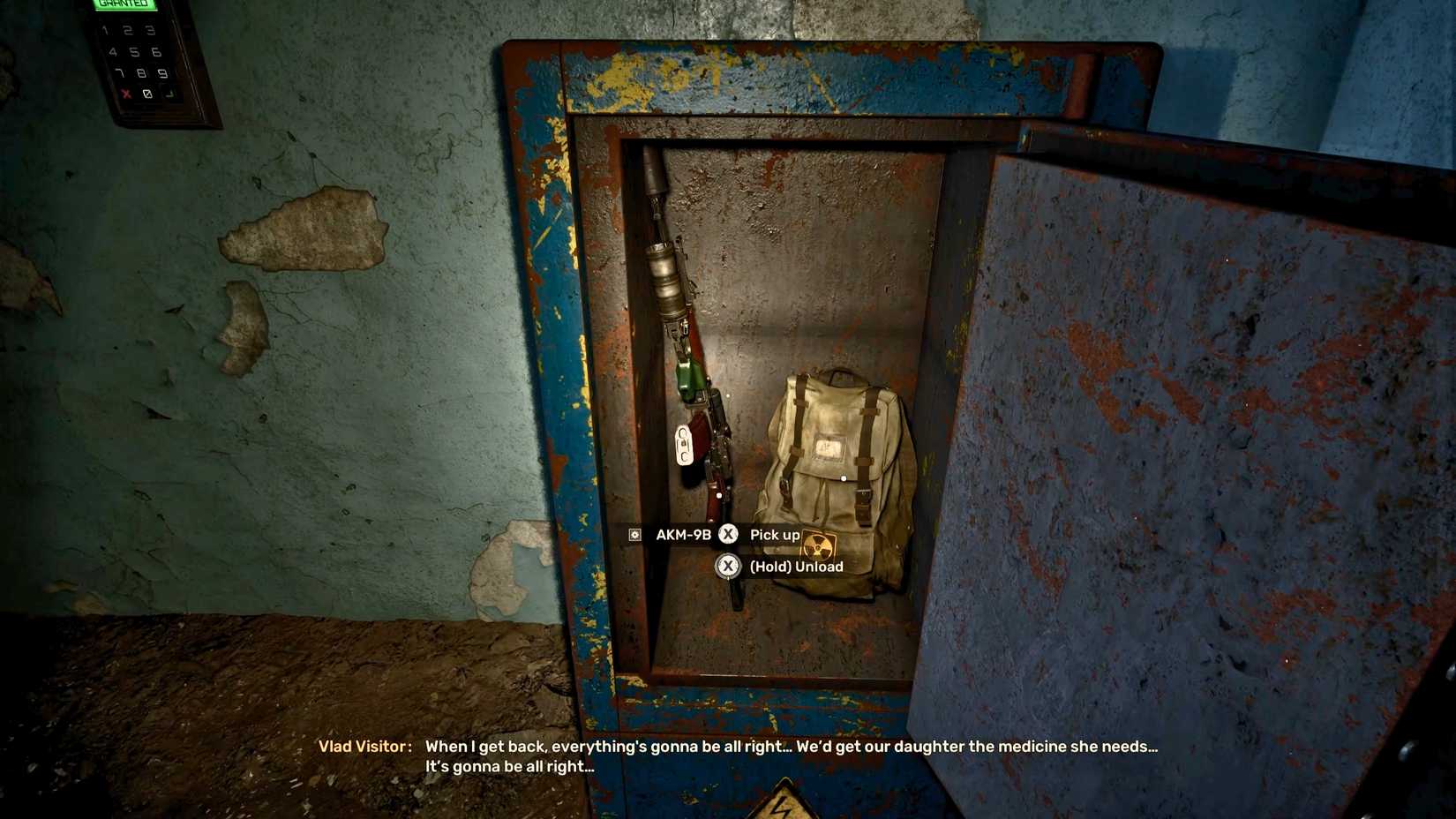 AKM-9B Assault Rifle Location in Stalker 2: Cost of Hope DLC