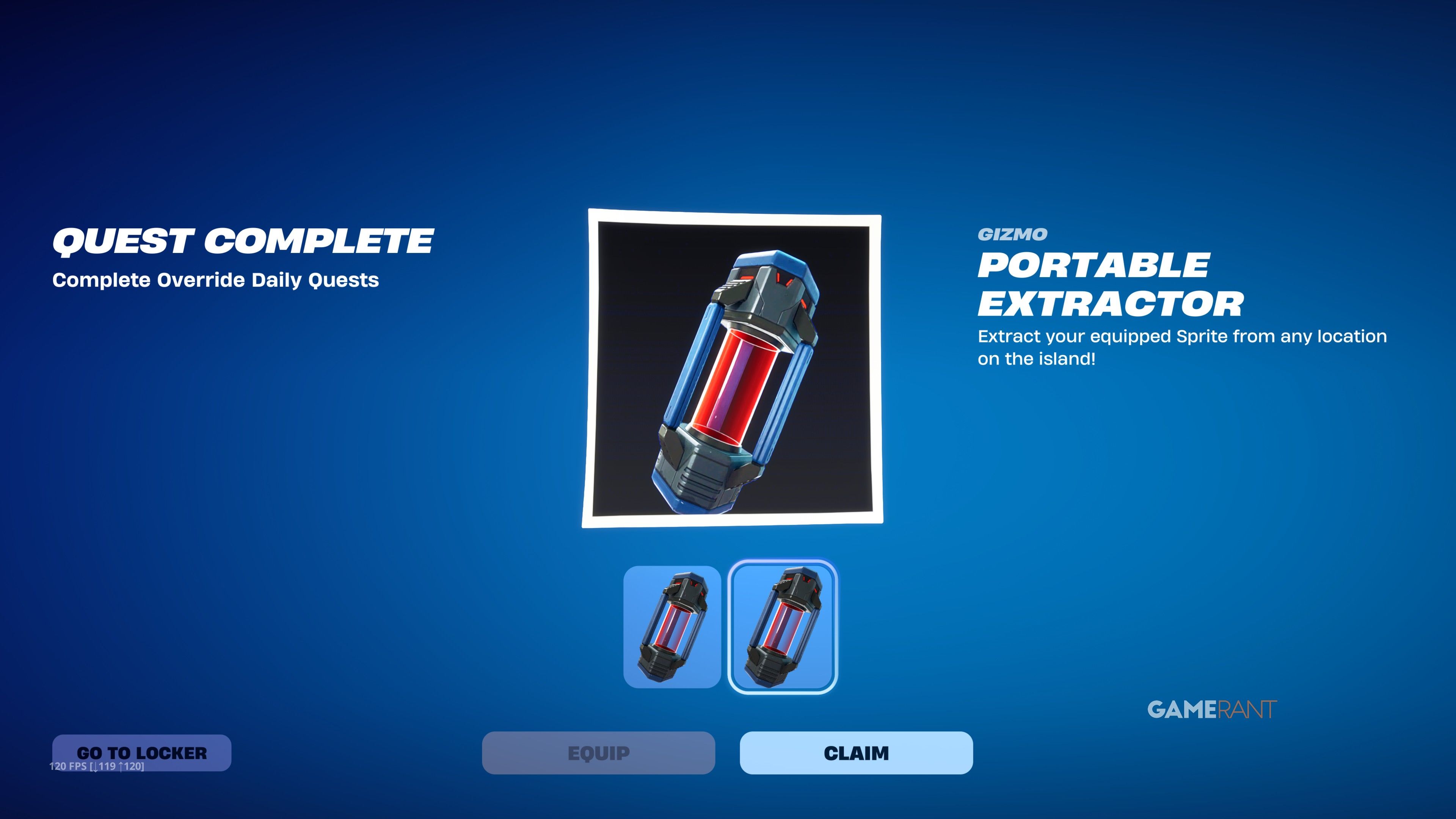 how to get Portable Extractors in Fortnite - 3