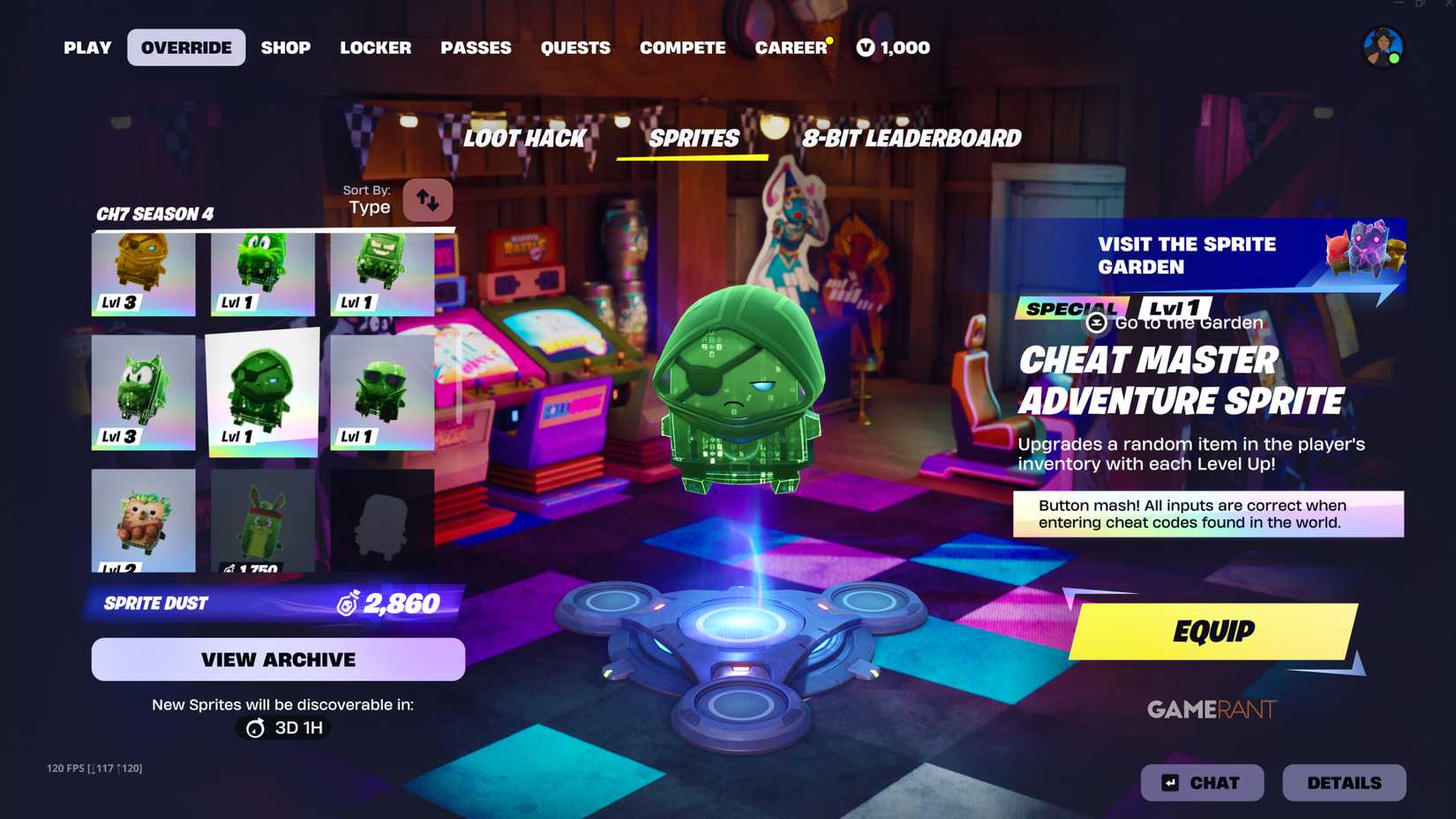 How to Get the Gold Jones Sprite in Fortnite - 3