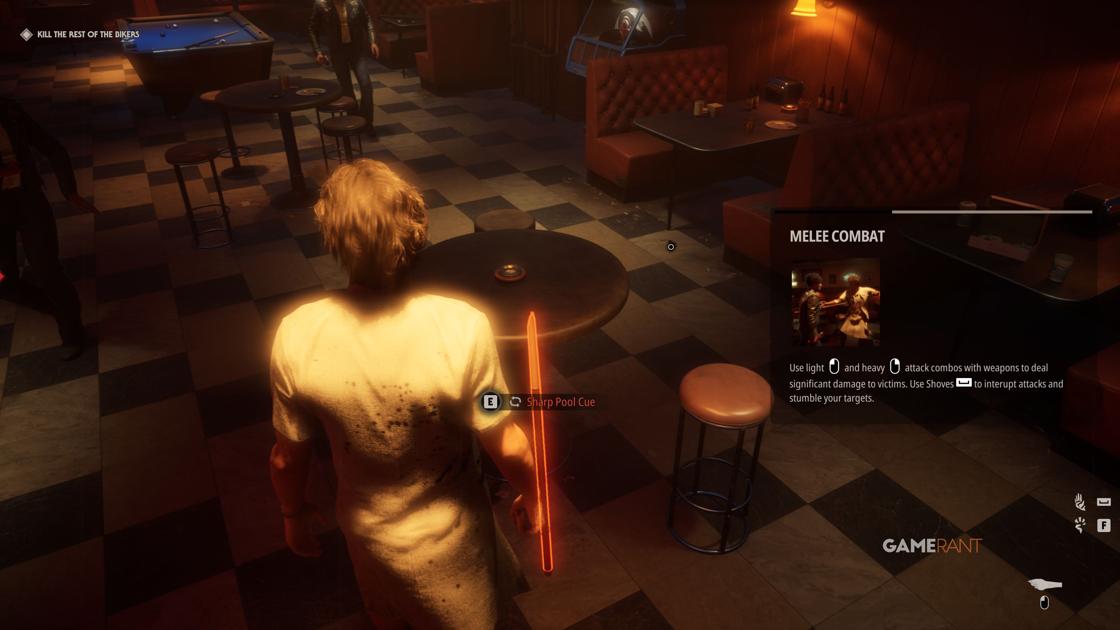 How to Kill Any Target with the Broken Pool Cue in Halloween The Game - 1