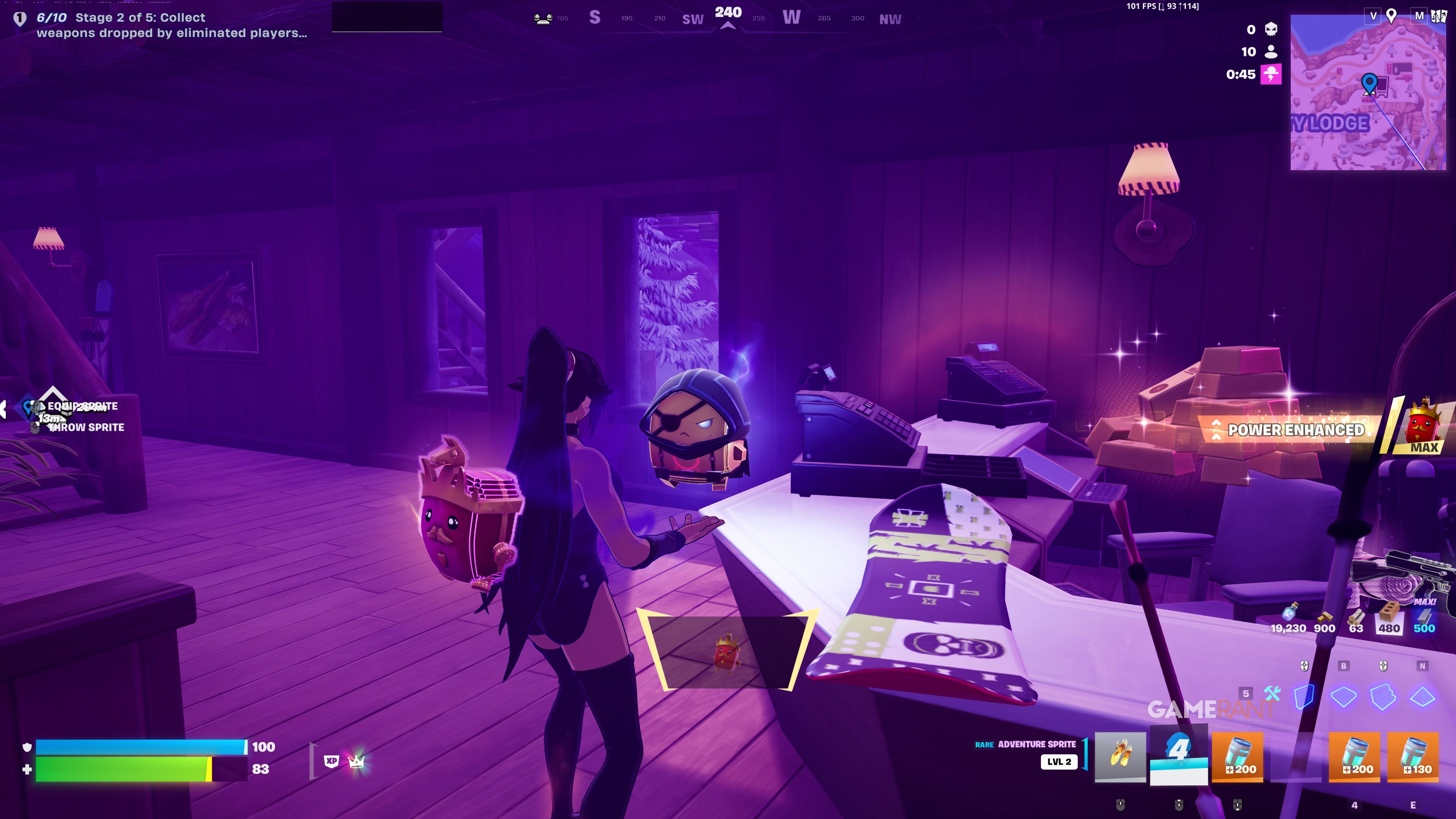 چۆن ئاستی کراون سپرایت بەرز بکەینەوە بەبێ بردنەوە - Fortnite - 4