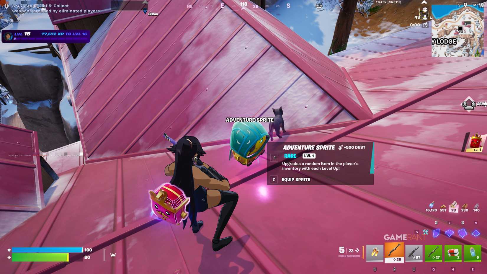 چۆن ئاستی کراون سپرایت بەرز بکەینەوە بەبێ بردنەوە - Fortnite
