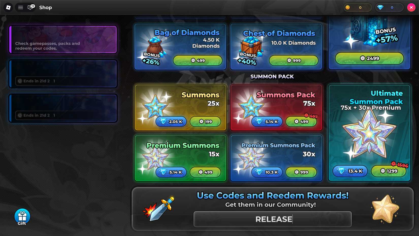 How to Redeem Anime Stars Codes