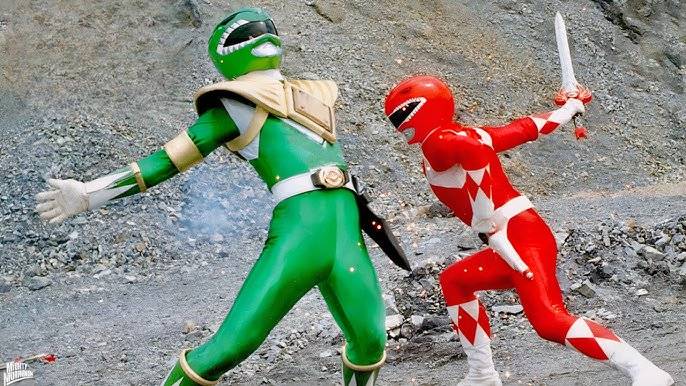 Jason Fights Tommy in Mighty Morphin' Power Rangers